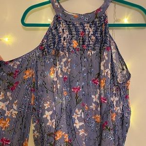 cold shoulder long sleeve